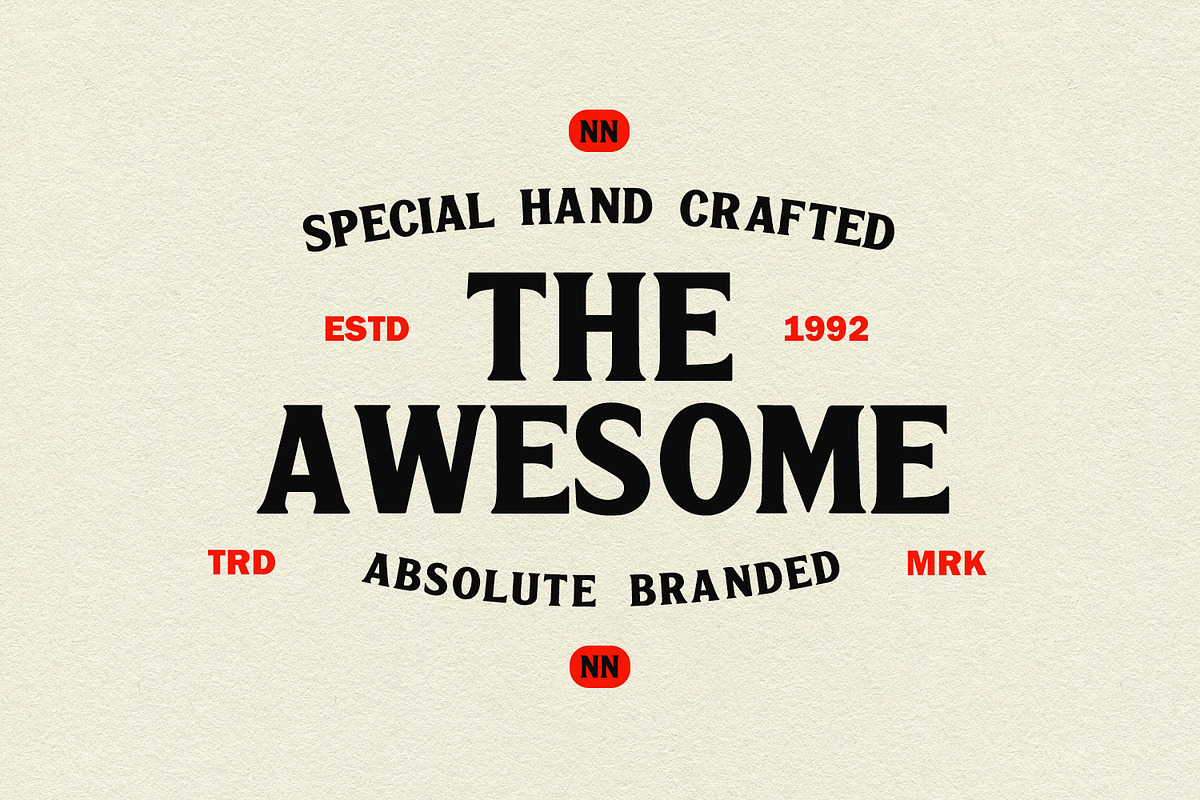 Calfimer Masquet Bold Retro Serif, a Serif Font by Maulana Creative (Photo 4 of 7)