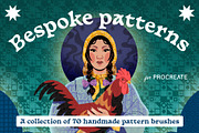 Bespoke patterns for Procreate, a Brush Add-On by Good Kid Studio (Thumbnail 1 of 6)