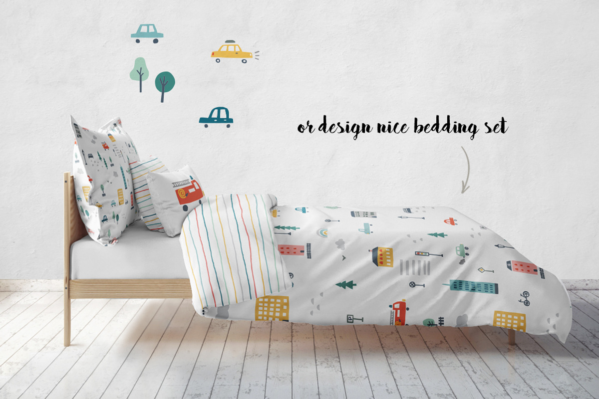 Seamless patterns for boys, a Pattern Graphic by Magnia (Photo 3 of 5)