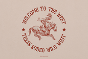 Drexia | Western Typeface, a Slab Serif Font by Denustudios (Thumbnail 6 of 12)