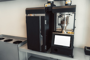 Coffee roaster screen mockup, a Business Photo by SkyNext