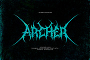 False Crown (Death metal font), a Blackletter Font by Rvq Type Foundry (Thumbnail 8 of 10)