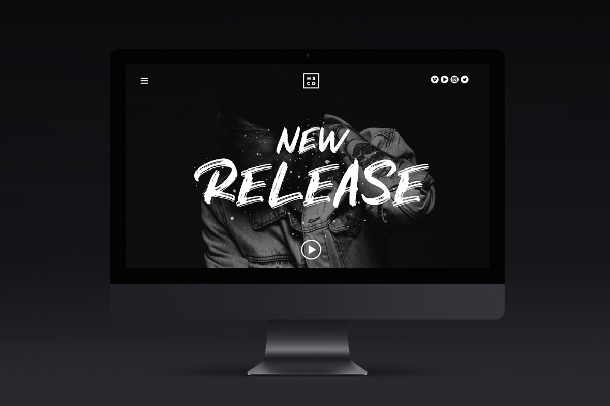North Port | All Caps Brush Font preview 4