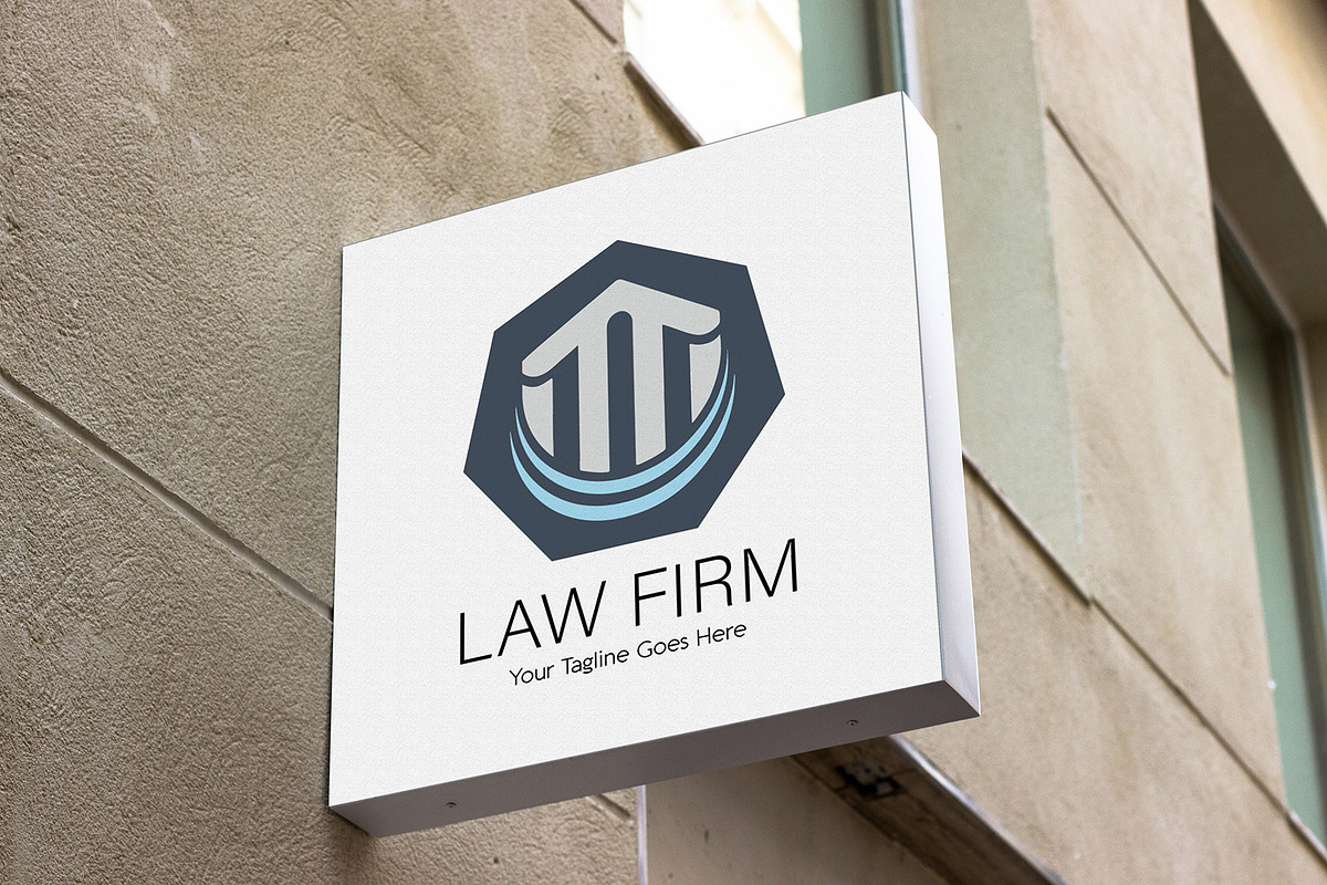 Custom Law Firm Logo Design, a Branding & Logo Template by YUDesignStore (Photo 1 of 7)