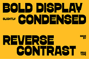 Dameon - Bold Reverse Contrast Font, a Sans Serif Font by Pekotype (Thumbnail 2 of 16)