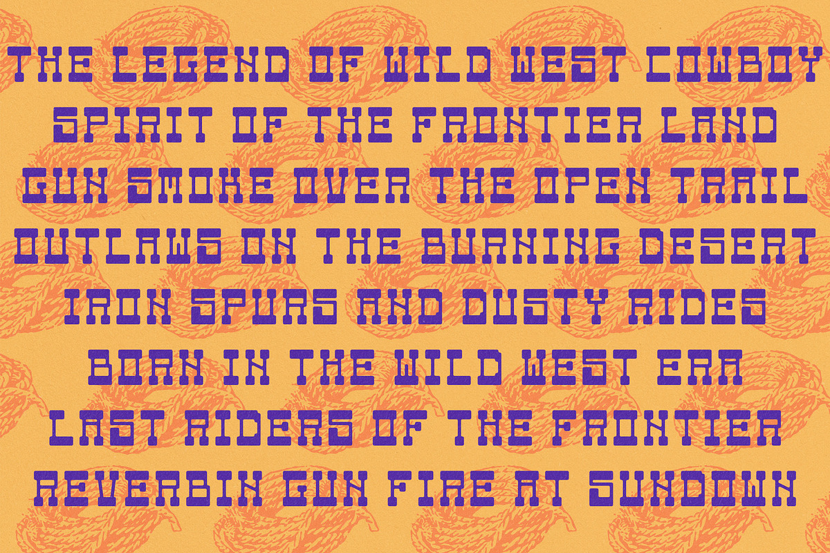 MENJANGAN – Western Serif Font, a Serif Font by Southerntown (Photo 4 of 7)