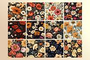 Vintage Flower Seamless Pattern, a Pattern Graphic by Forhadx5 (Thumbnail 4 of 6)