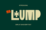 Md Lump, a Sans Serif Font by Marvadesign (Thumbnail 1 of 10)