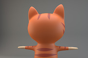 Cartoon Cat, an Animal 3D Model by XYZ Space (Thumbnail 4 of 5)