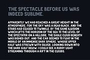 Lanekcut, a Font by Graptail (Thumbnail 3 of 4)