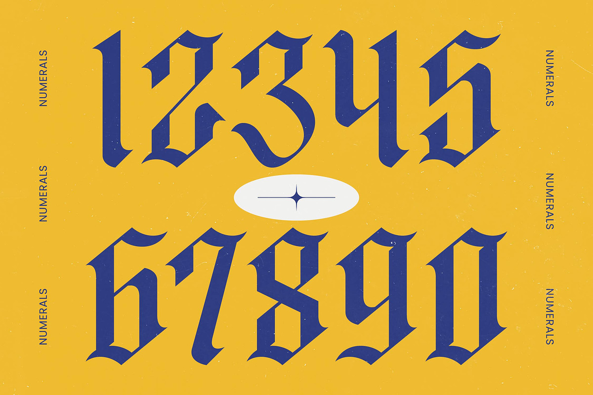 Bluster Elation Modern Blackletter, a Blackletter Font by timelesstype.co (Photo 18 of 20)