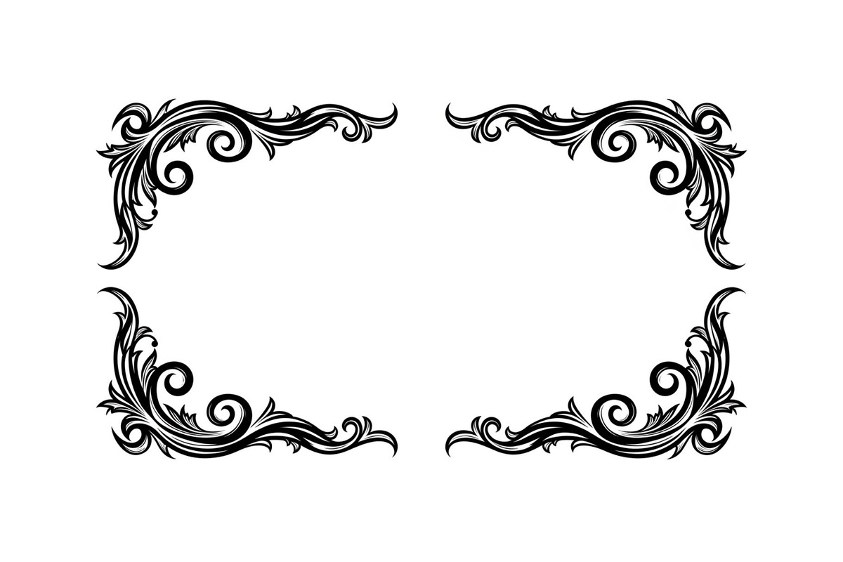 Vintage Decorative Frame Bundle, an Illustration by musafir_fashion (Photo 25 of 31)
