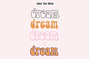 Like Totally | Retro Groovy Font, a Font by KA Designs (Thumbnail 9 of 9)