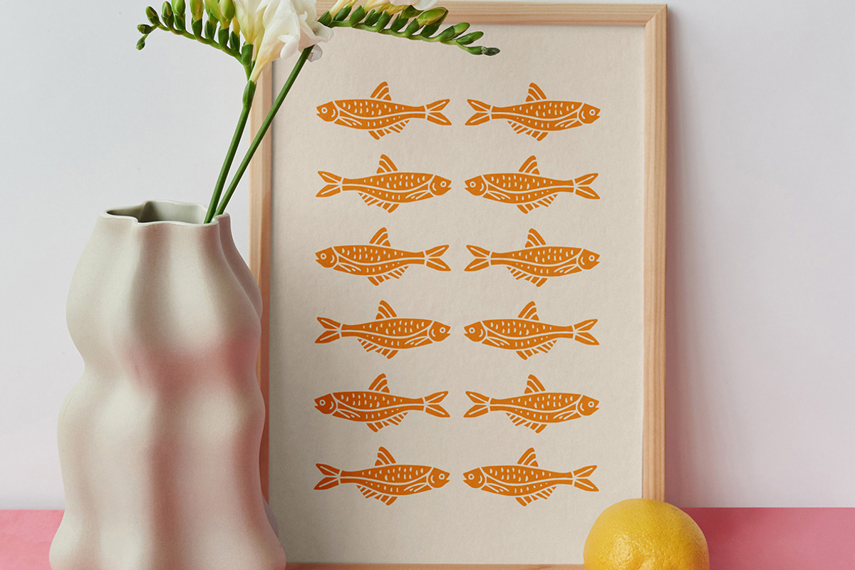 Animal Linocut Clipart Bundle, an Animal Illustration by ClayStudio (Photo 4 of 5)