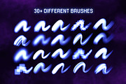 30+ Procreate Glow Brushes, a Brush Add-On by Nurmiftah (Thumbnail 2 of 13)
