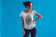 T-Shirt Mock-Up Vol.26 2017, a Shirt Mockup by Freeman Studio (Thumbnail 12 of 26)