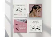 Lash Tech Template - Canva, a Social Media Template by TheTemplateTopia (Thumbnail 5 of 10)