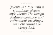Qelenta - Modern Serif Font, a Serif Font by AmorfaType (Thumbnail 2 of 10)