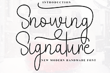 Snowing Signature