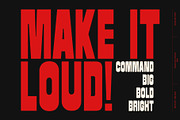 COMMAND! BOLD DISPLAY FONT!, a Sans Serif Font by deadlock studio (Thumbnail 2 of 8)