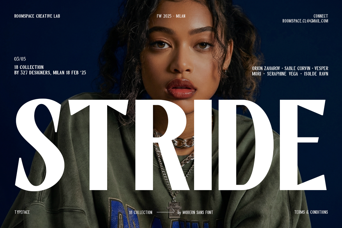 Slicer – Modern Condensed Sans Serif, a Sans Serif Font by roomspace creative lab (Photo 5 of 12)