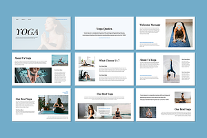 Yoga - PowerPoint Template