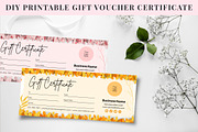 Printable Gift Voucher Certificate, a Templates & Theme by Snapybiz (Thumbnail 3 of 10)