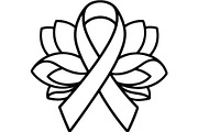 Black Awareness Ribbon Icon Set, a Healthcare Illustration by Artivon (Thumbnail 37 of 51)