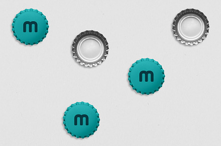 Bottle Cap / Top Mockup PSD