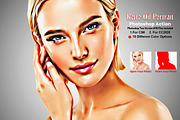 Retro Oil Portrait Photoshop Action, an Action Add-On by Studio Retouch (Thumbnail 1 of 10)