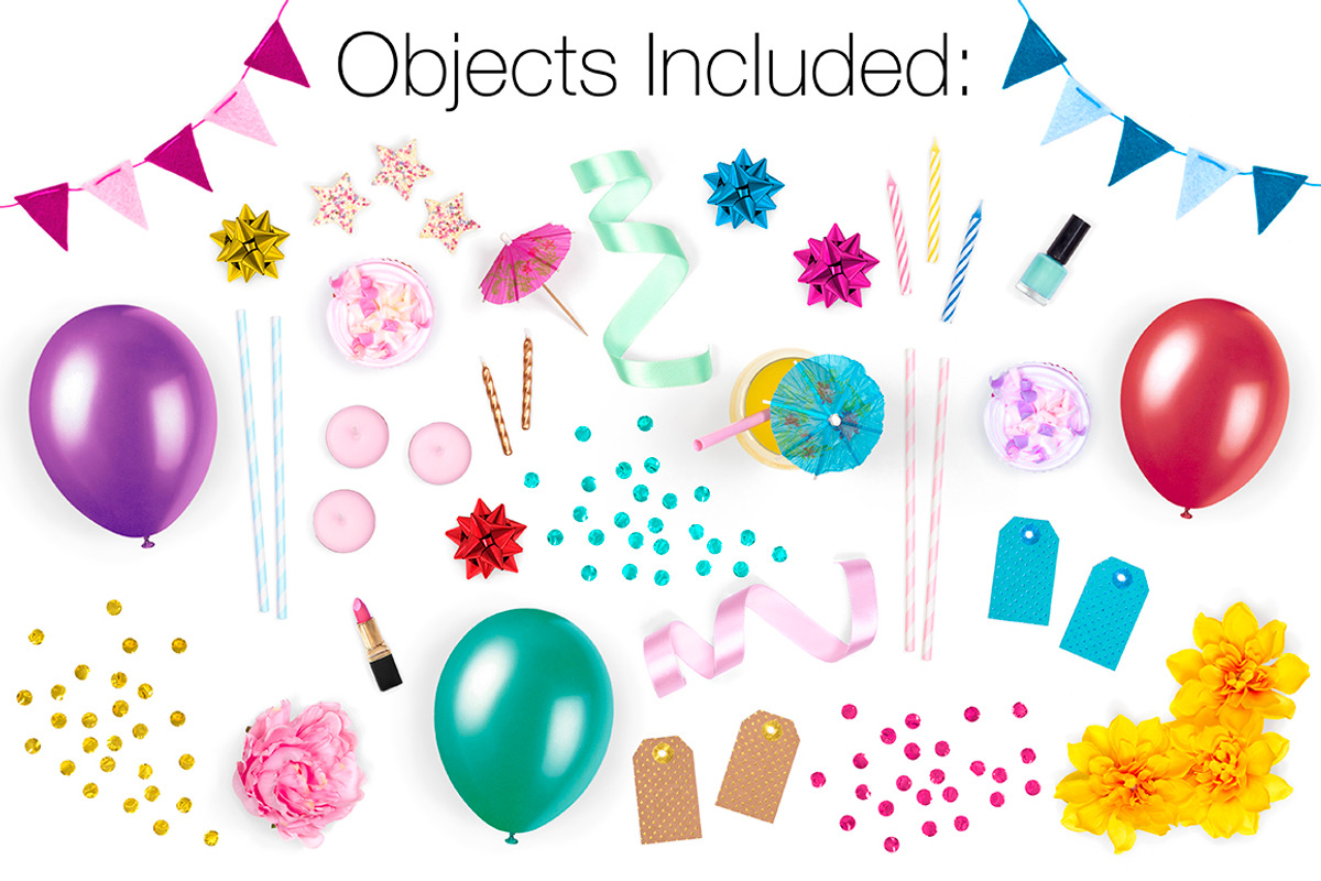 Party Scene Creator - Top View, a Product Mockup by Pixomize (Photo 5 of 6)