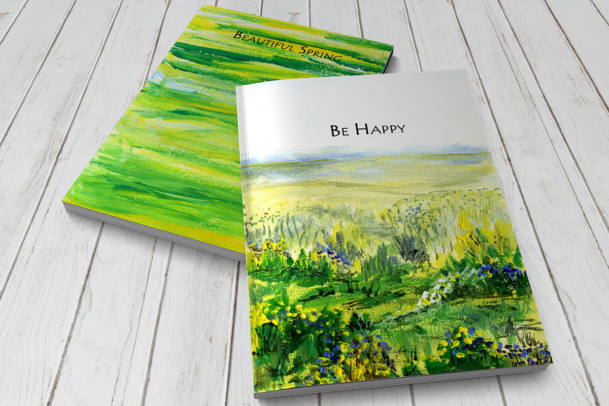 Spring Landscapes, an Illustration by Ann Bright (Photo 4 of 6)