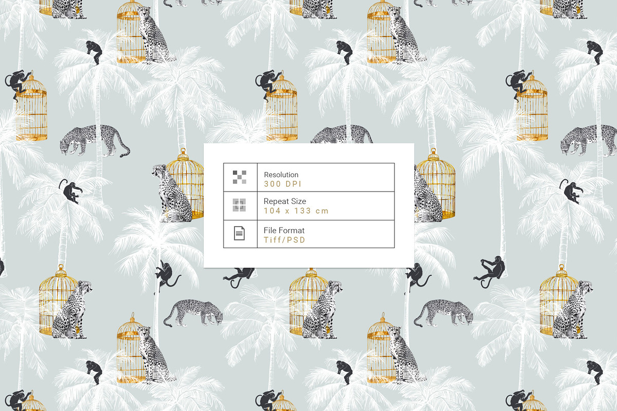 White Palms, Resort Luxury Prints, a Wallpaper Graphic by TSTUDIO (Photo 6 of 12)