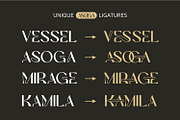 Asoga – Modern Elegant Serif Font, a Serif Font by WhymoreArt (Thumbnail 6 of 11)