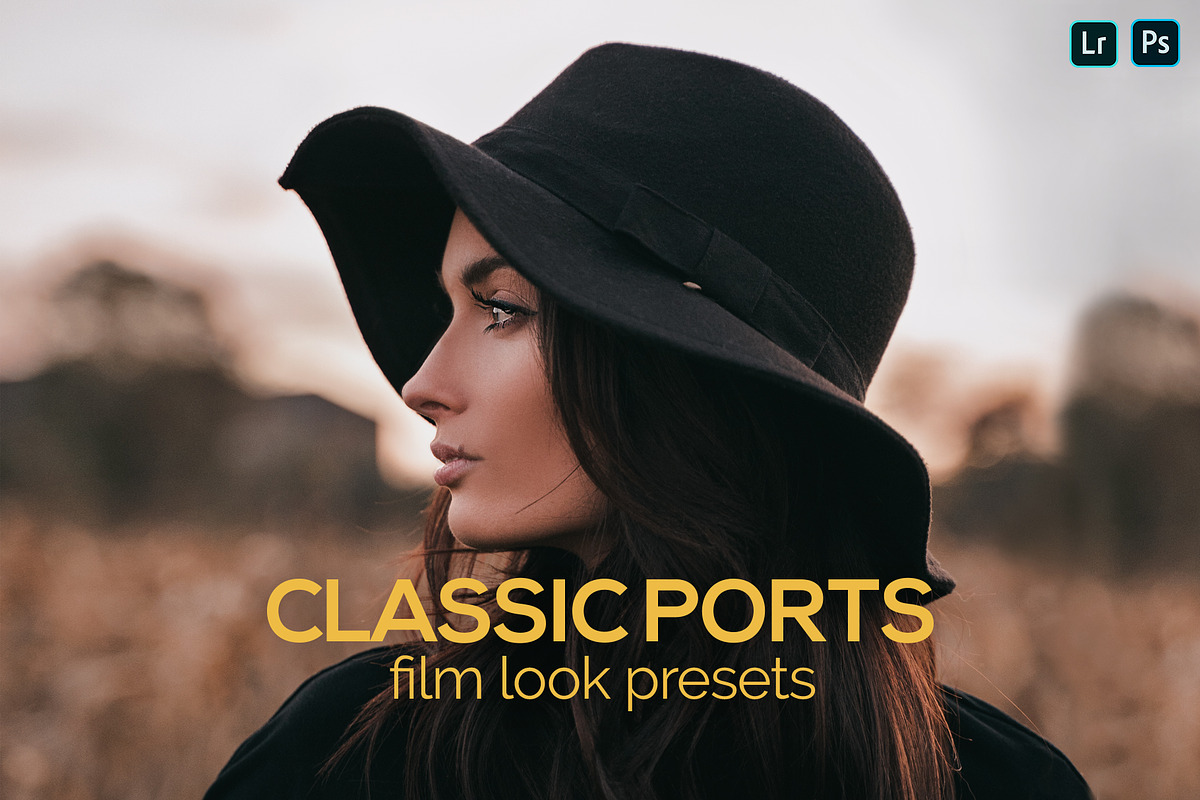 8 Portrait Film Look Presets, a Layer Style Add-On by ZedProMedia (Photo 1 of 9)