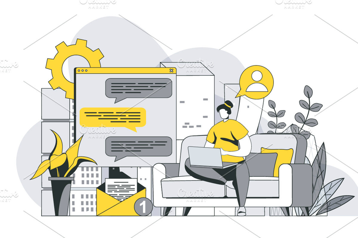 Business Outline Illustrations, a Templates & Theme by alexdndz (Photo 31 of 52)