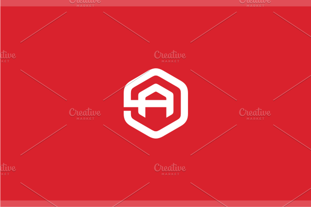 Letter A Hexagon Logo Design, a Branding & Logo Template by yopie