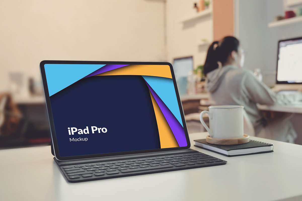 24 iPad Pro Mockup #1, an iPad Mockup by Walentin (Photo 22 of 25)