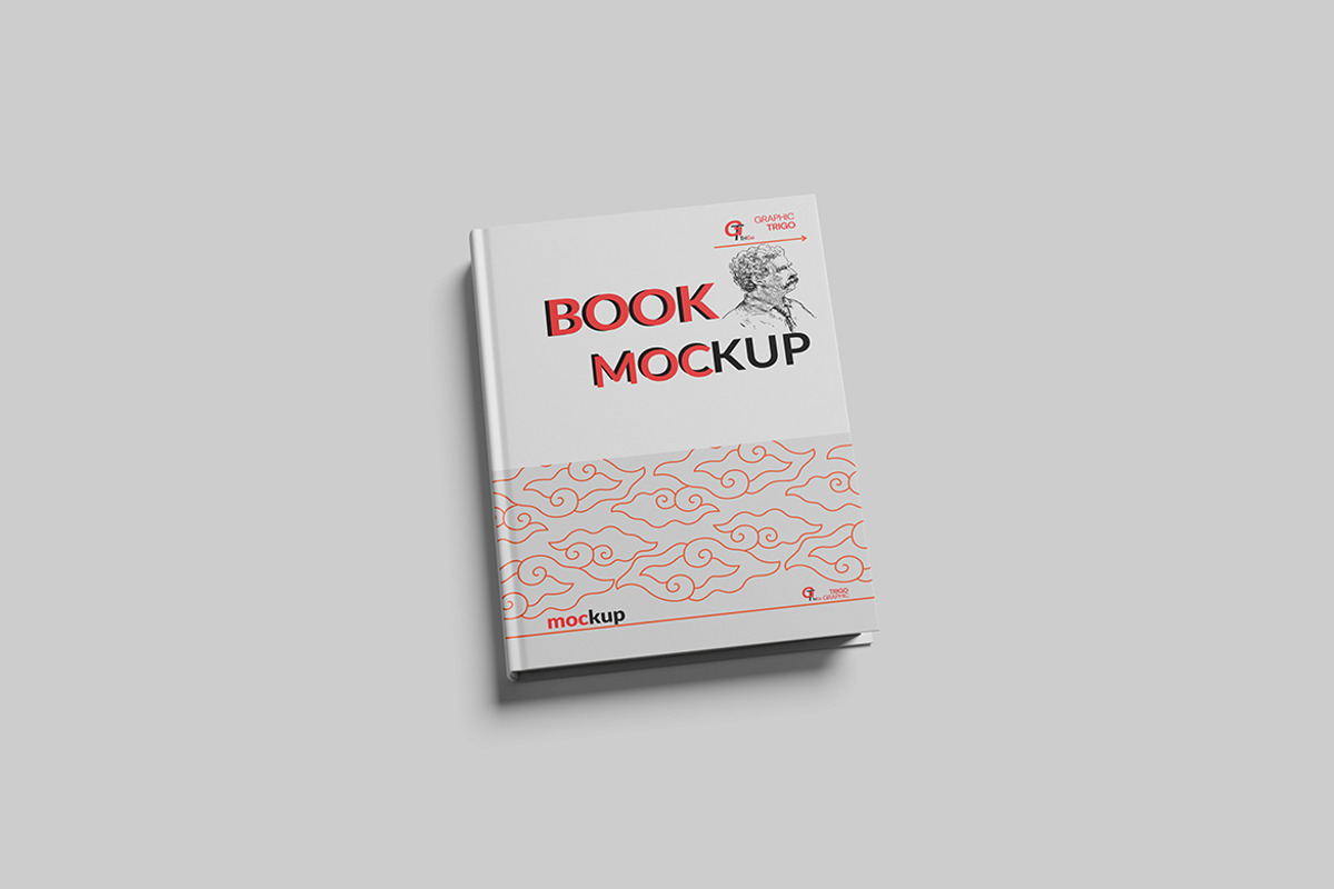 Book Cover Mockup, a Books & Magazine Mockup by Pikachudesign (Photo 3 of 4)
