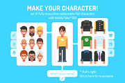 Make Your Character, a Person Illustration by JulyPluto (Thumbnail 1 of 3)