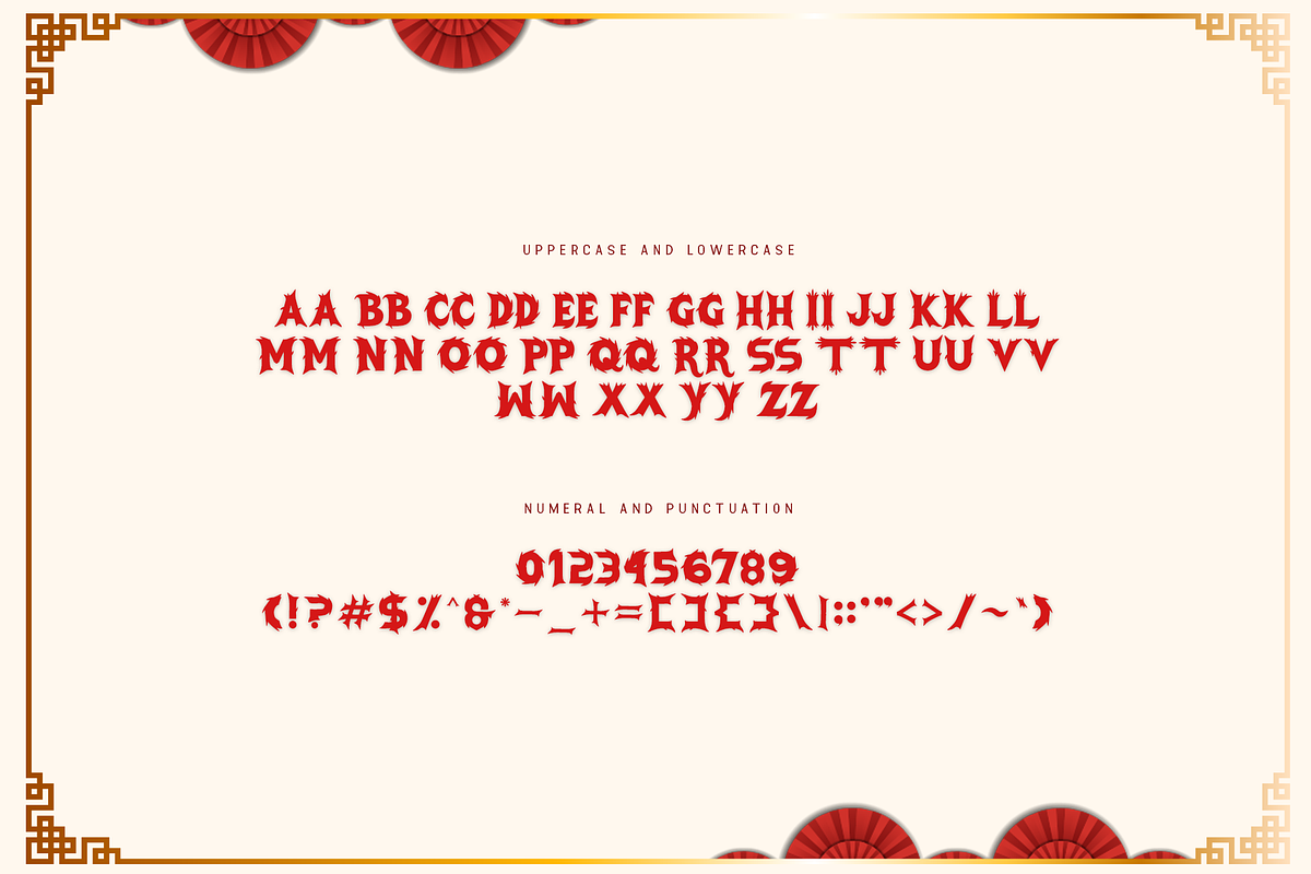 Chinese Shadow - Modern Chinese Font, a Serif Font by overlaytemplates (Photo 4 of 5)