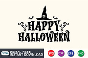 Happy Halloween SVG Bundle, an Object Graphic by FunnySVGCrafts (Thumbnail 4 of 13)