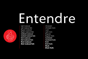 Entendre, a Sans Serif Font by Wordshape (Thumbnail 1 of 8)