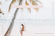 Serenity Blush, a Script Font by SilverMintDesign (Thumbnail 10 of 14)
