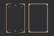 Celestial Tarot Frames Set, a Decorative Illustration by PsychocheArt (Thumbnail 2 of 4)