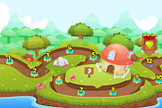 Game Level Map Pack 2, an Illustration by pzUH (Thumbnail 4 of 7)