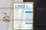 Invoice, a Stationery Template by TelaTemplates (Thumbnail 1 of 9)