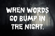 Haunted Palace is a Halloween font, a Handwritten Font by Brown Cupple (Thumbnail 4 of 11)