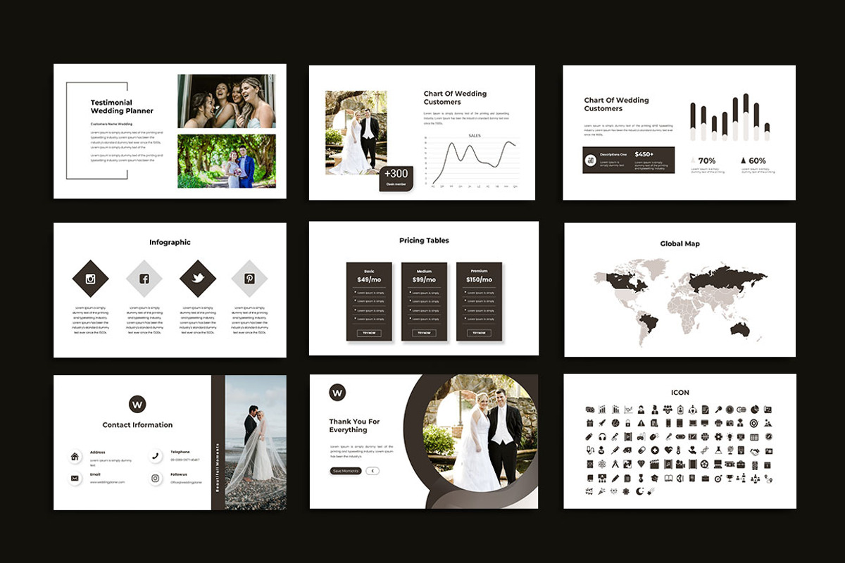 Wedding Planner Powerpoint, a Presentation Template by yanindesign (Photo 5 of 5)
