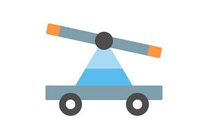 Draisine Flat Icon, a Duotone Icon by Pexelpy